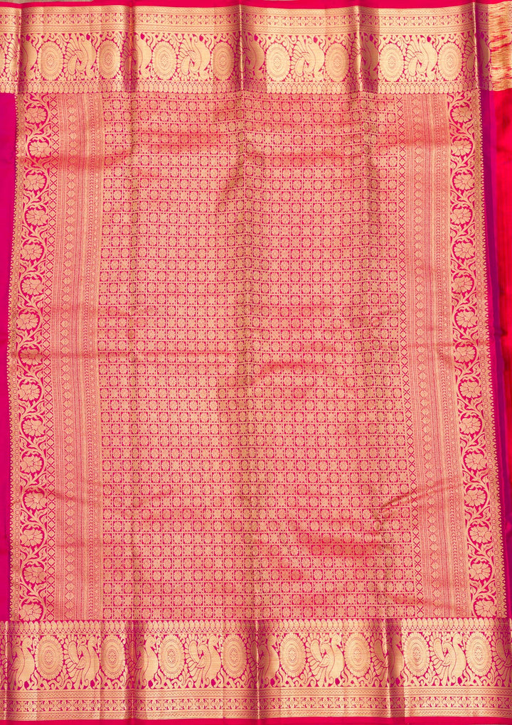 Blue Zariwork Pure Silk Saree-Koskii