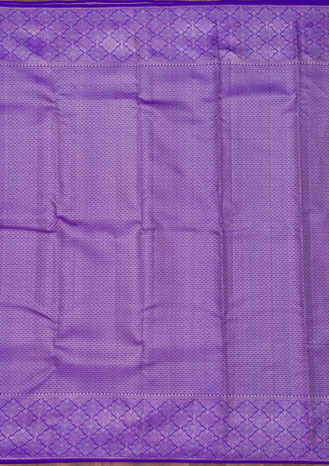 Blue Zariwork Pure Silk Saree-Koskii