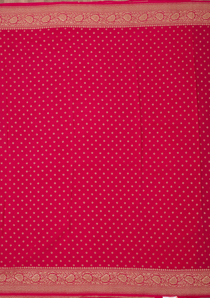 Blue Zariwork Pure Silk Saree-Koskii