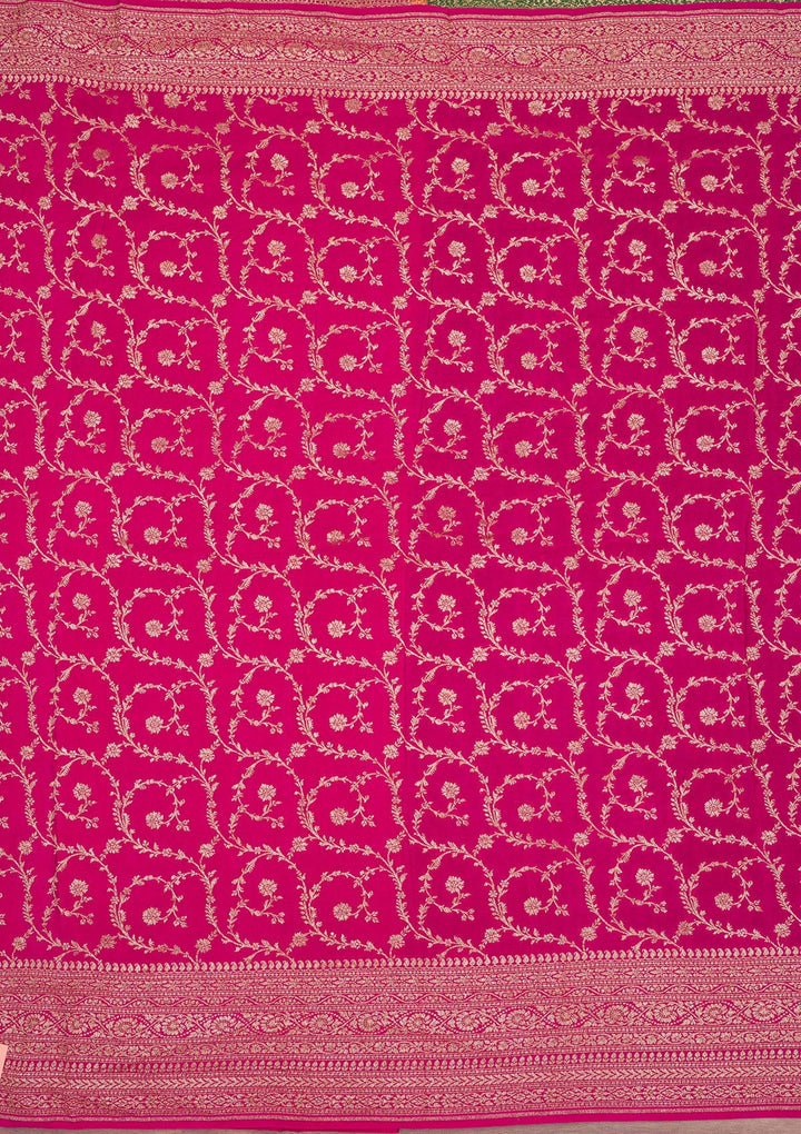 Bottle Green Zariwork Art Silk Saree