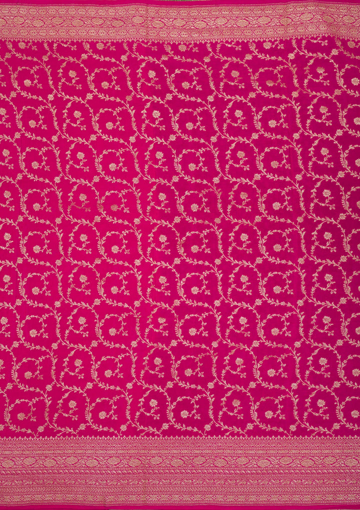 Bottle Green Zariwork Art Silk Saree