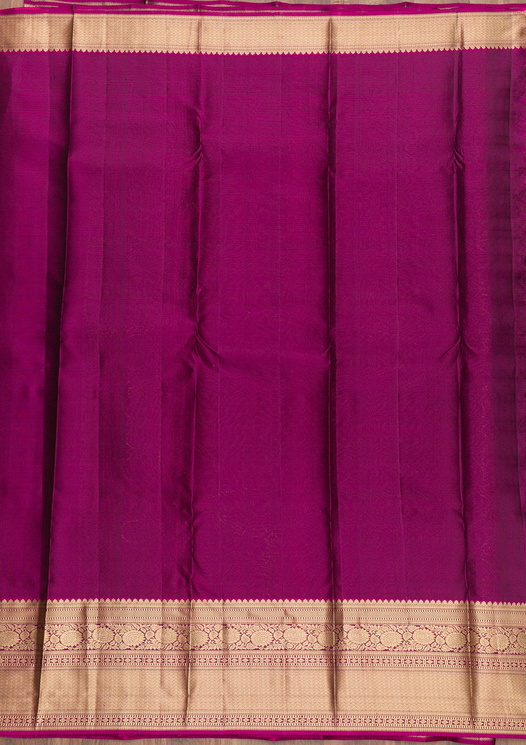 Bottle Green Zariwork Pure Silk Saree-Koskii