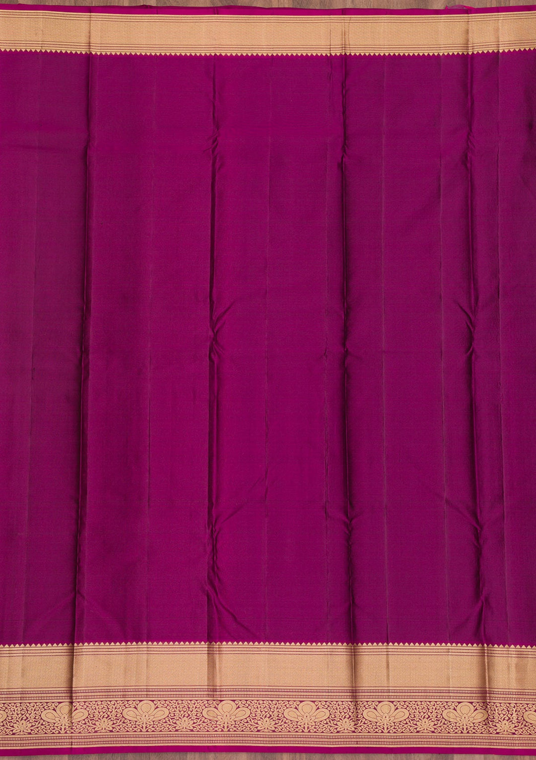 Bottle Green Zariwork Pure Silk Saree-Koskii