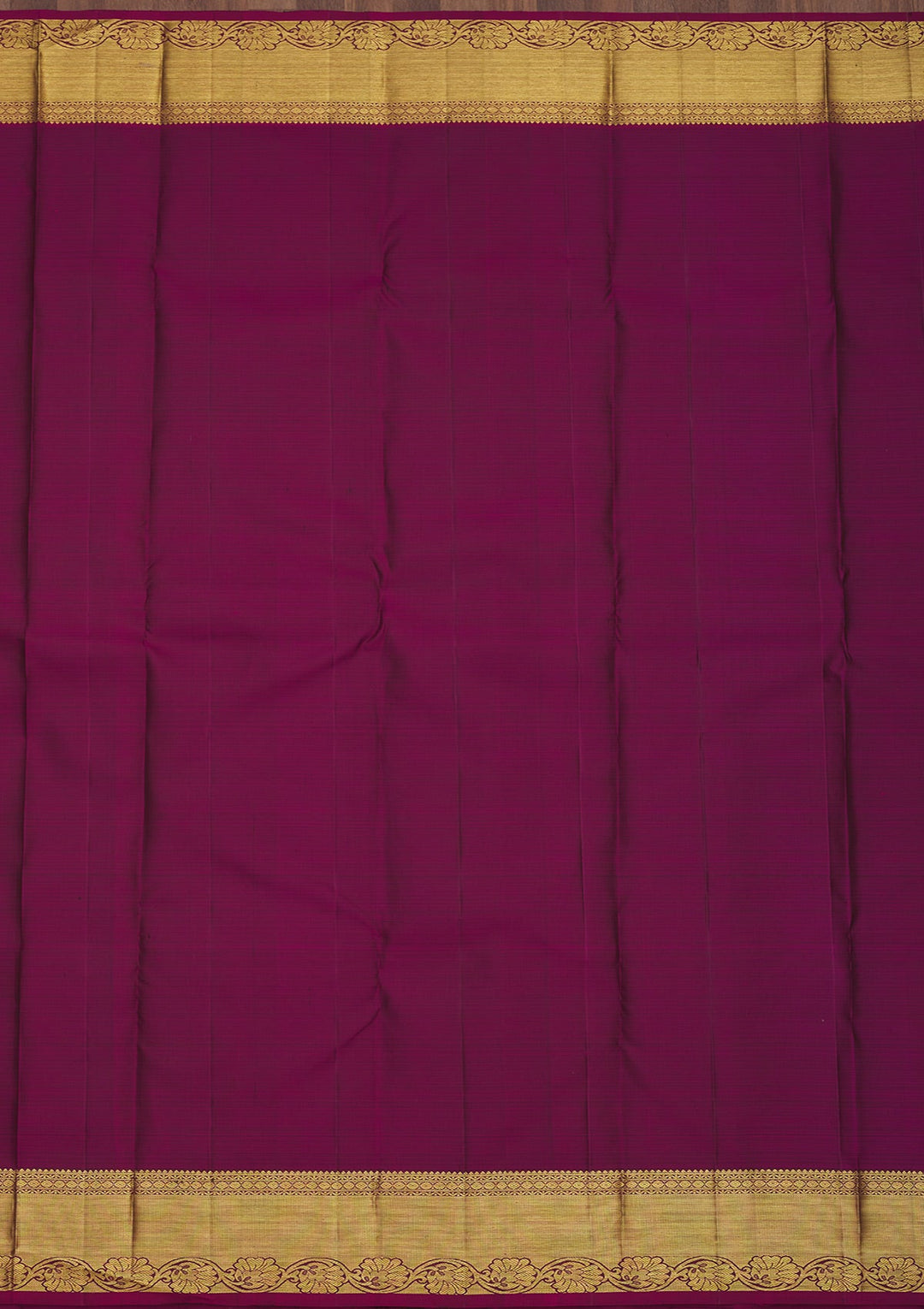 Bottle Green Zariwork Pure Silk Saree