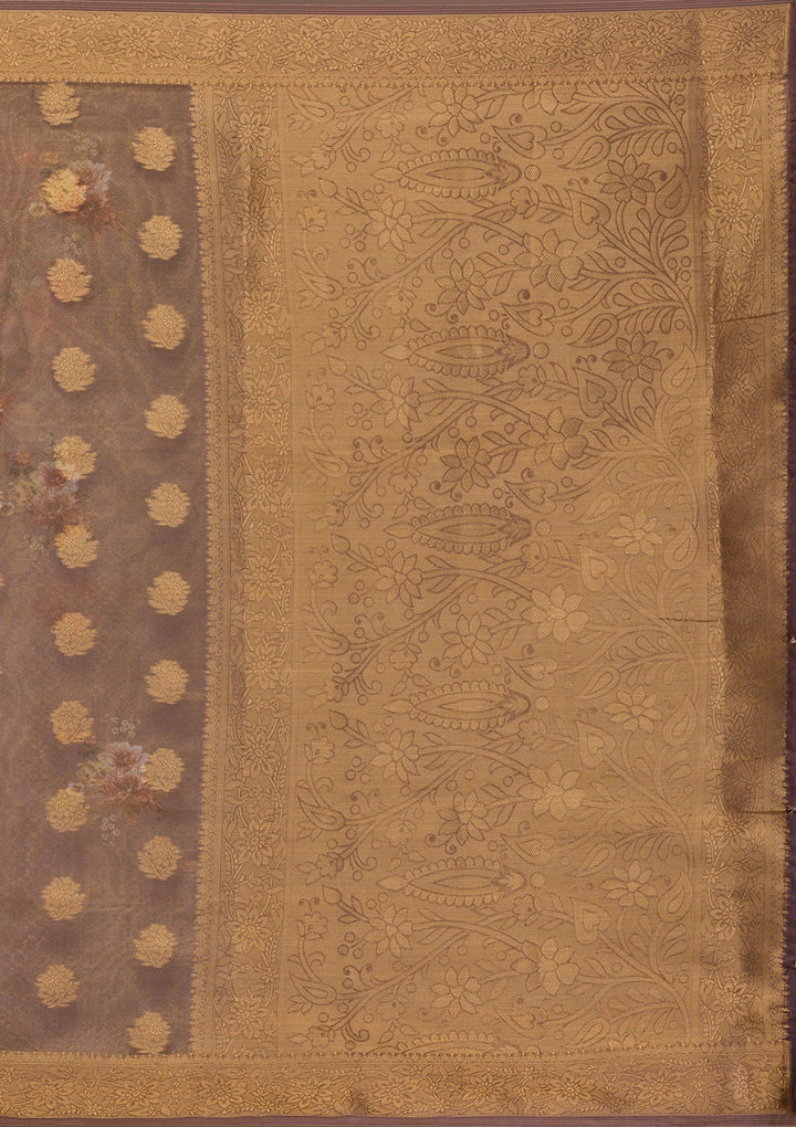 Wine Stonework Satin Designer Saree-Koskii