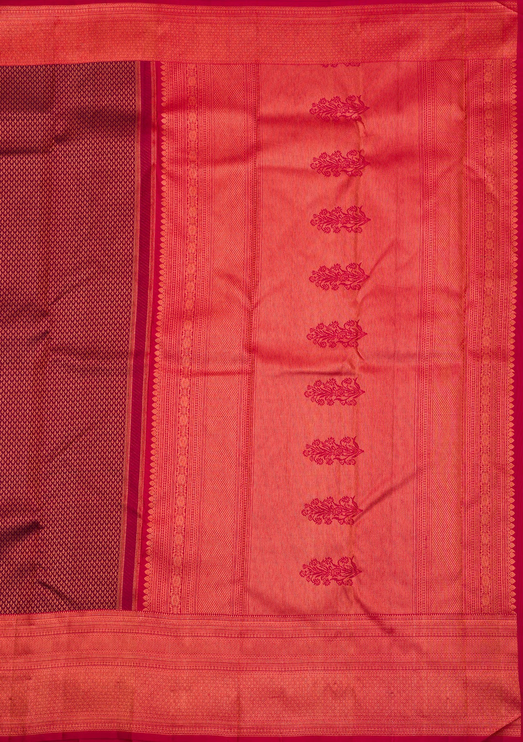 Brown Zariwork Pure Silk Saree-Koskii