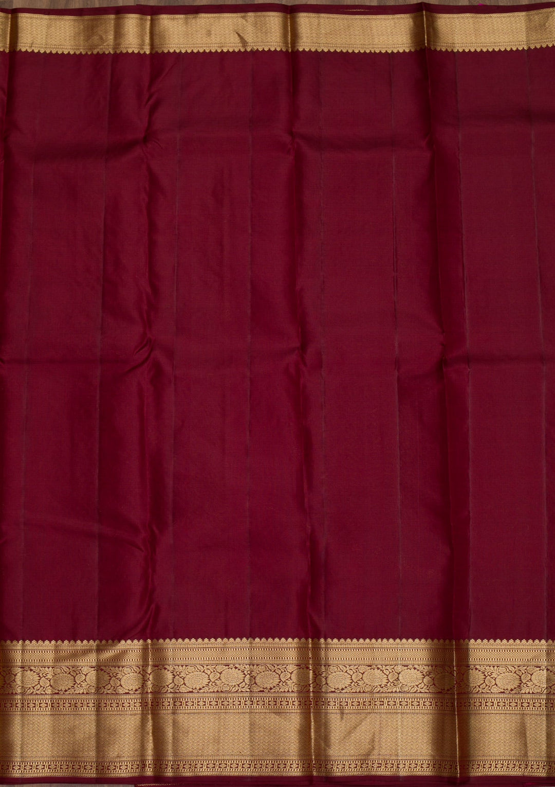 Brown Zariwork Pure Silk Saree-Koskii
