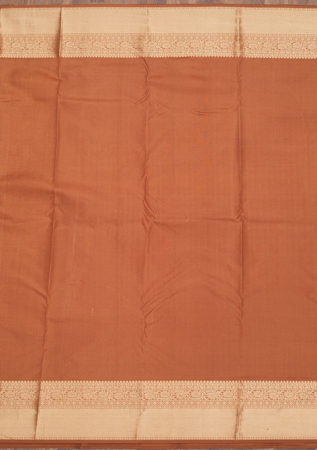 Brown Zariwork Pure Silk Saree-Koskii