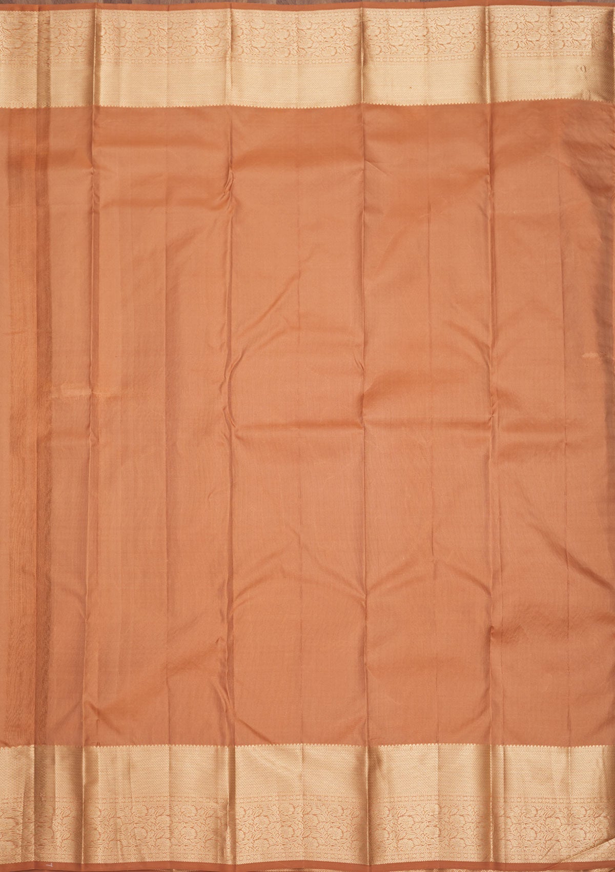 Brown Zariwork Pure Silk Saree-Koskii