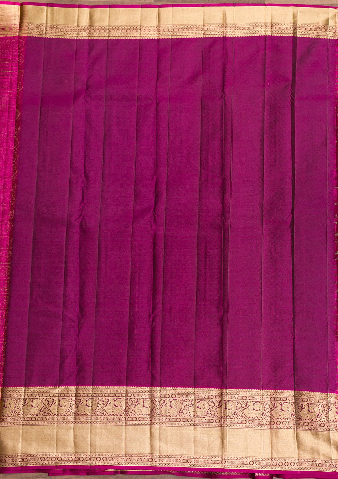 Brown Zariwork Pure Silk Saree-Koskii