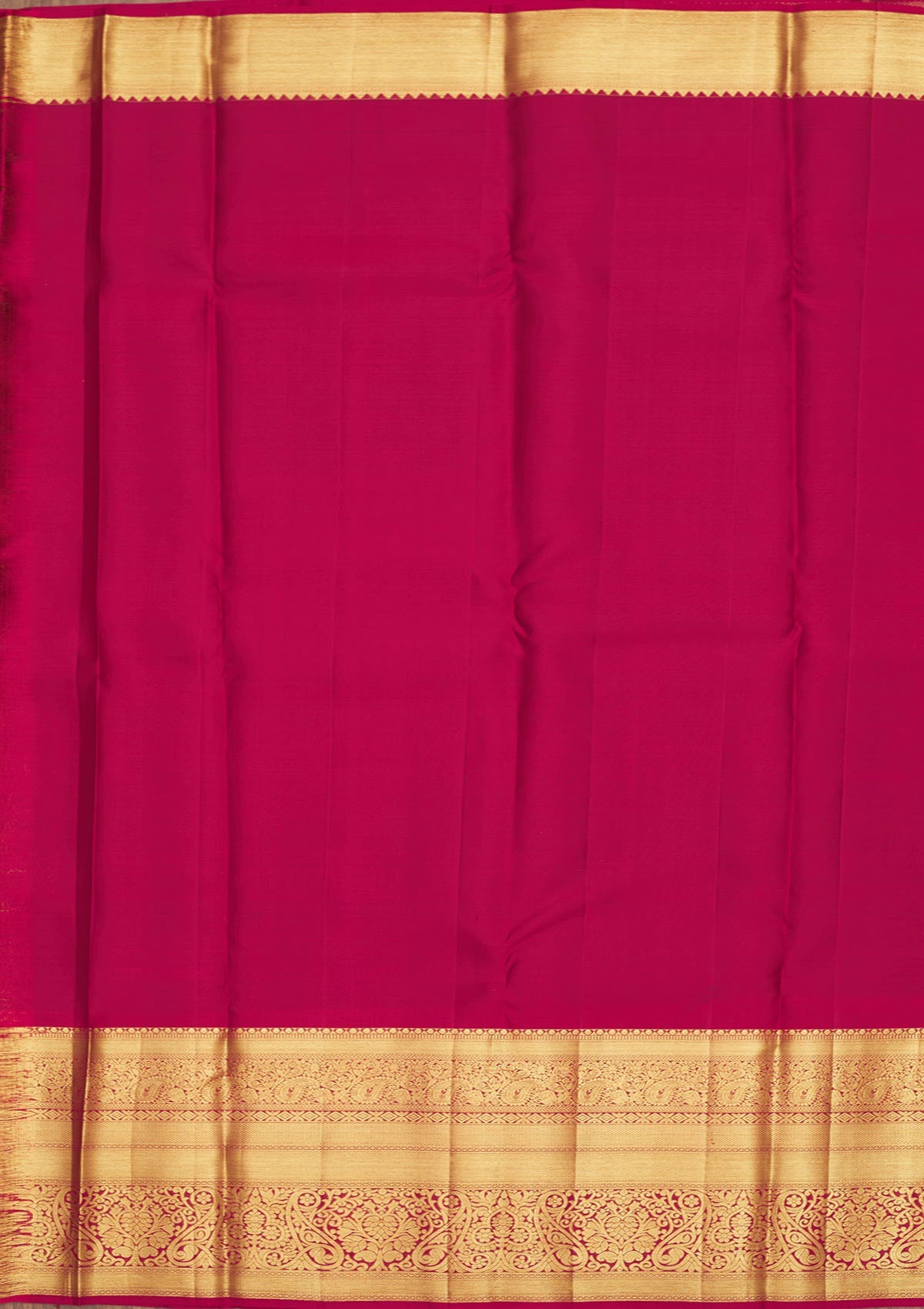 Brown Zariwork Pure Silk Saree-Koskii