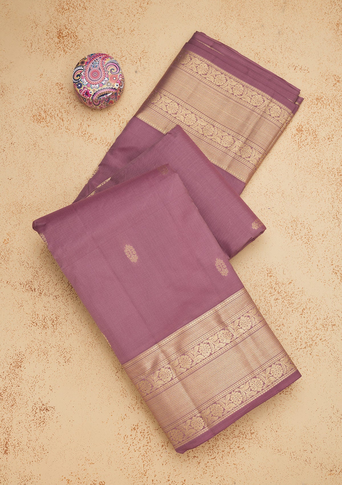 Brown Zariwork Pure Silk Saree-Koskii