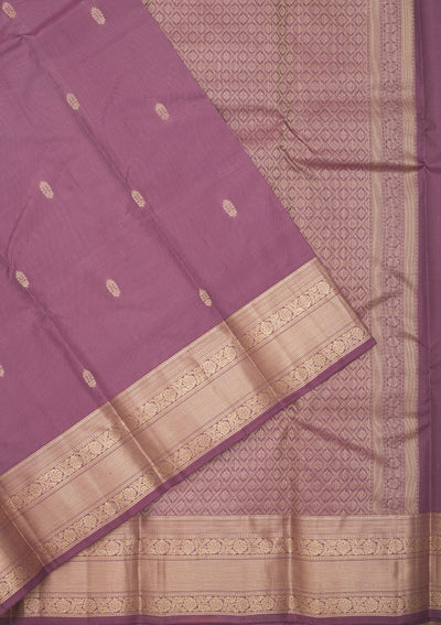 Brown Zariwork Pure Silk Saree