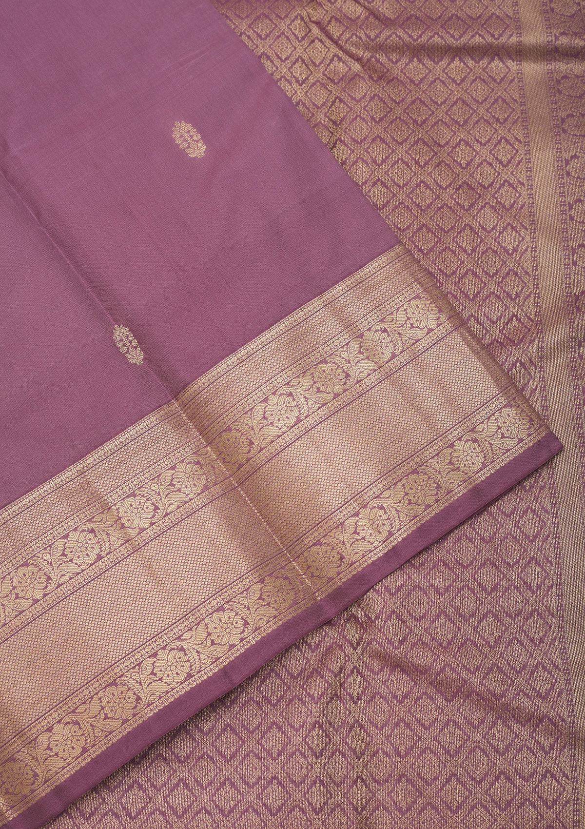 Brown Zariwork Pure Silk Saree