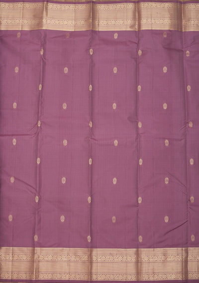 Brown Zariwork Pure Silk Saree