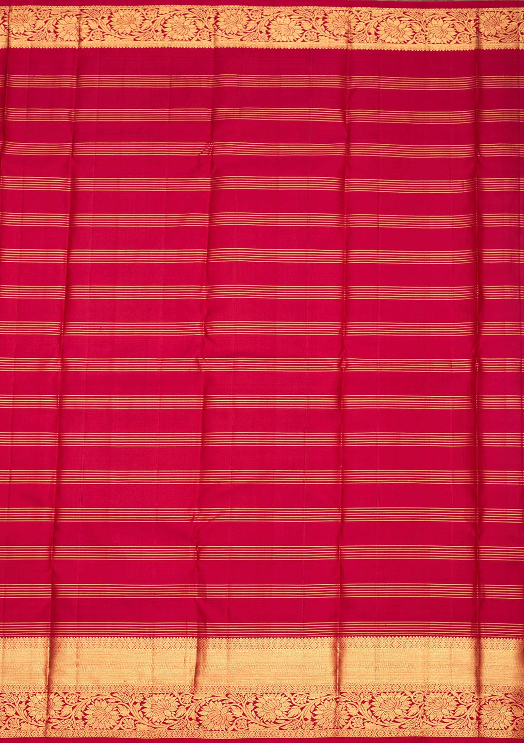 Brown Zariwork Pure Silk Saree