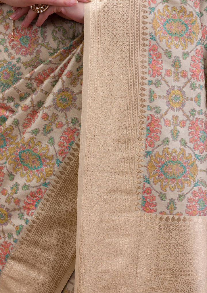 Onion Pink Stonework Net Designer Saree-Koskii