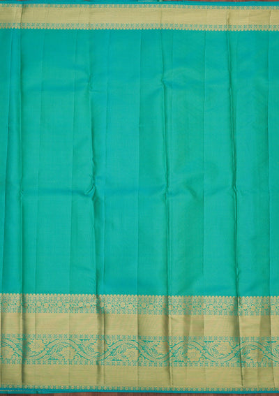 Cream Zariwork Pure Silk Saree-Koskii