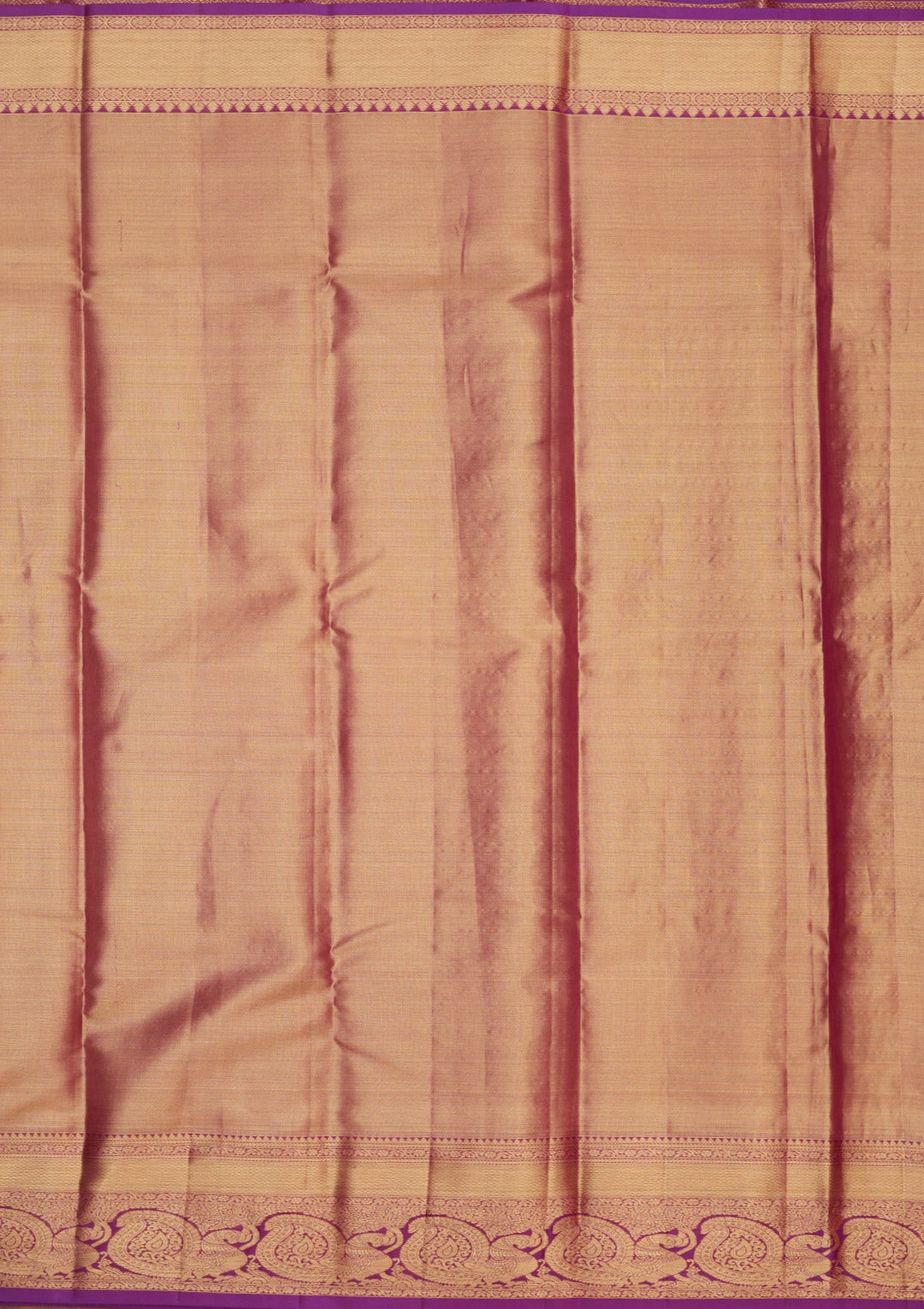 Cream Zariwork Pure Silk Saree-Koskii