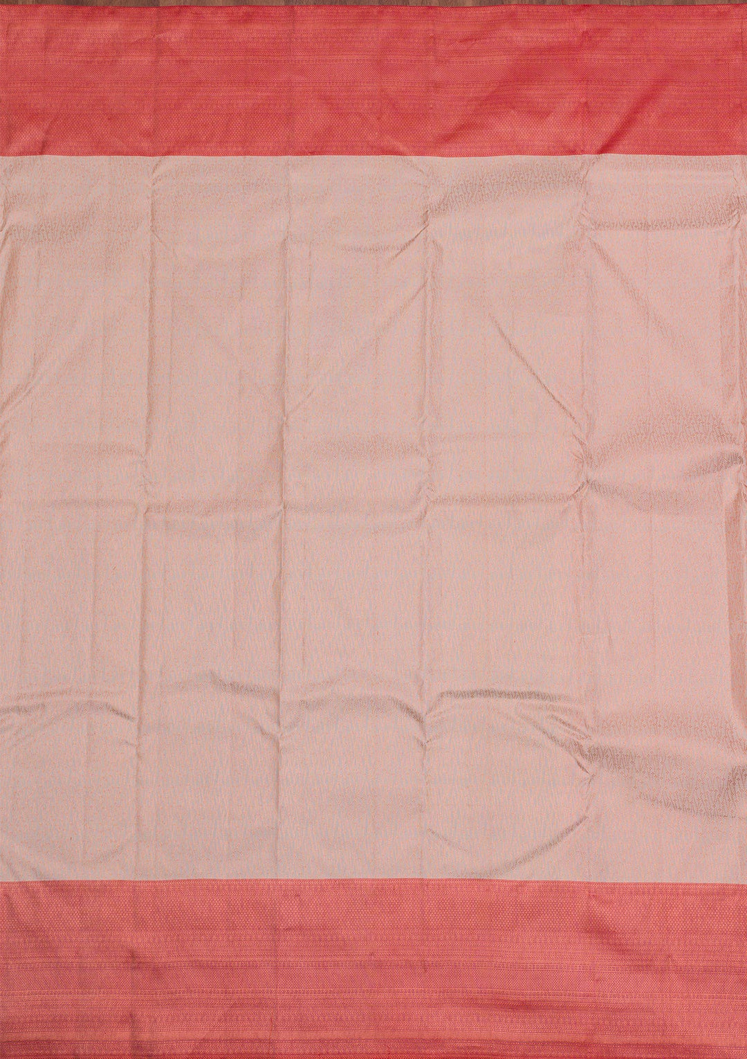 Cream Zariwork Pure Silk Saree-Koskii