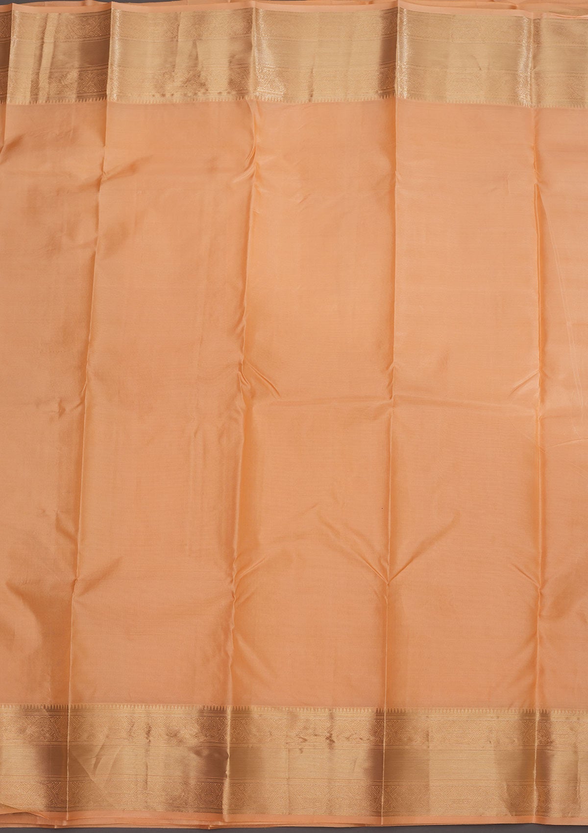 Cream Zariwork Pure Silk Saree-Koskii