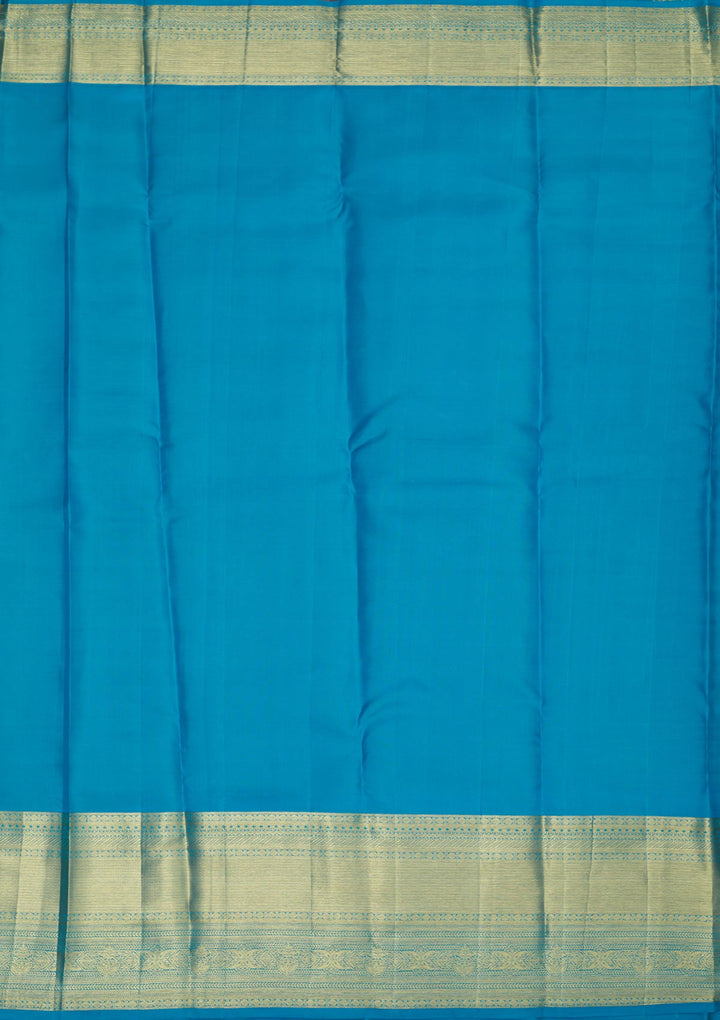 Cream Zariwork Pure Silk Saree-Koskii