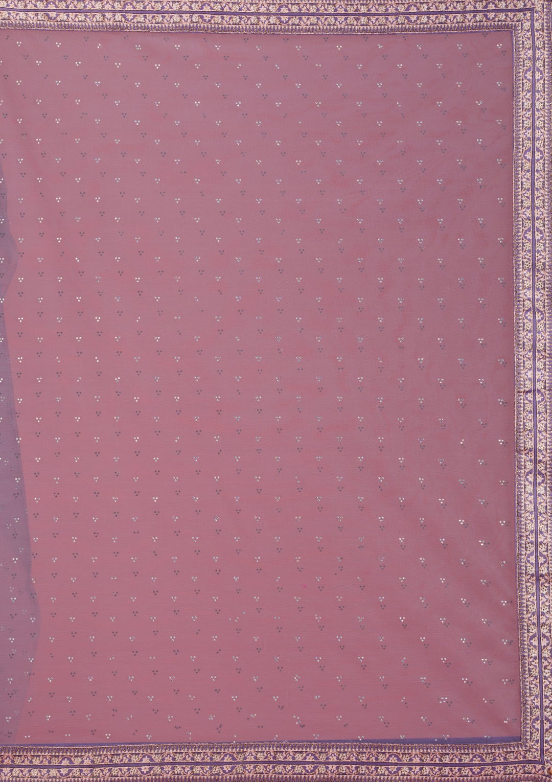 Dark Grey Swarovski Raw Silk Readymade Lehenga-Koskii