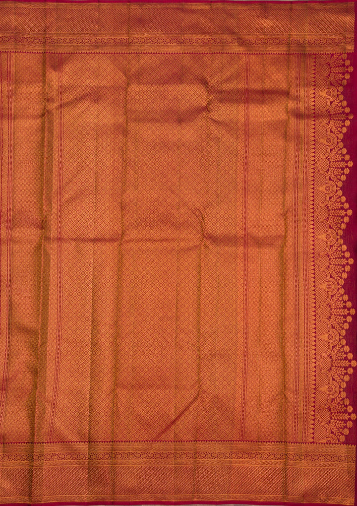 Grey Zariwork Pure Silk Saree-Koskii