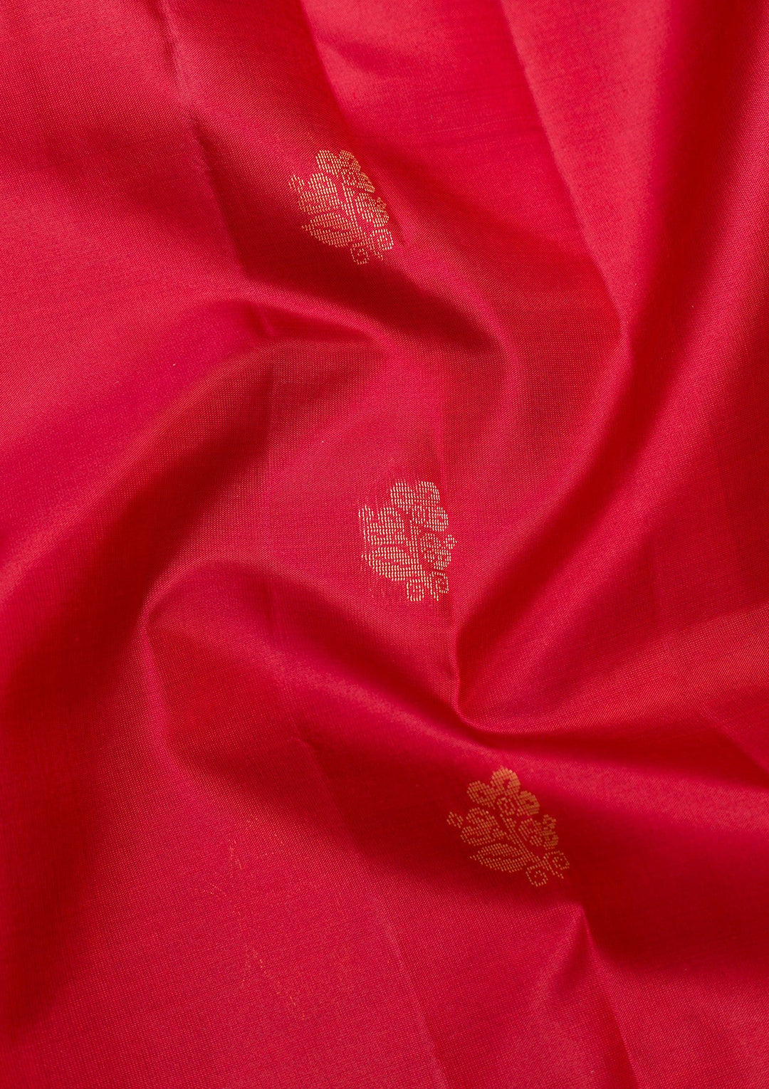 Dark Maroon Zariwork Pure Silk Saree-Koskii