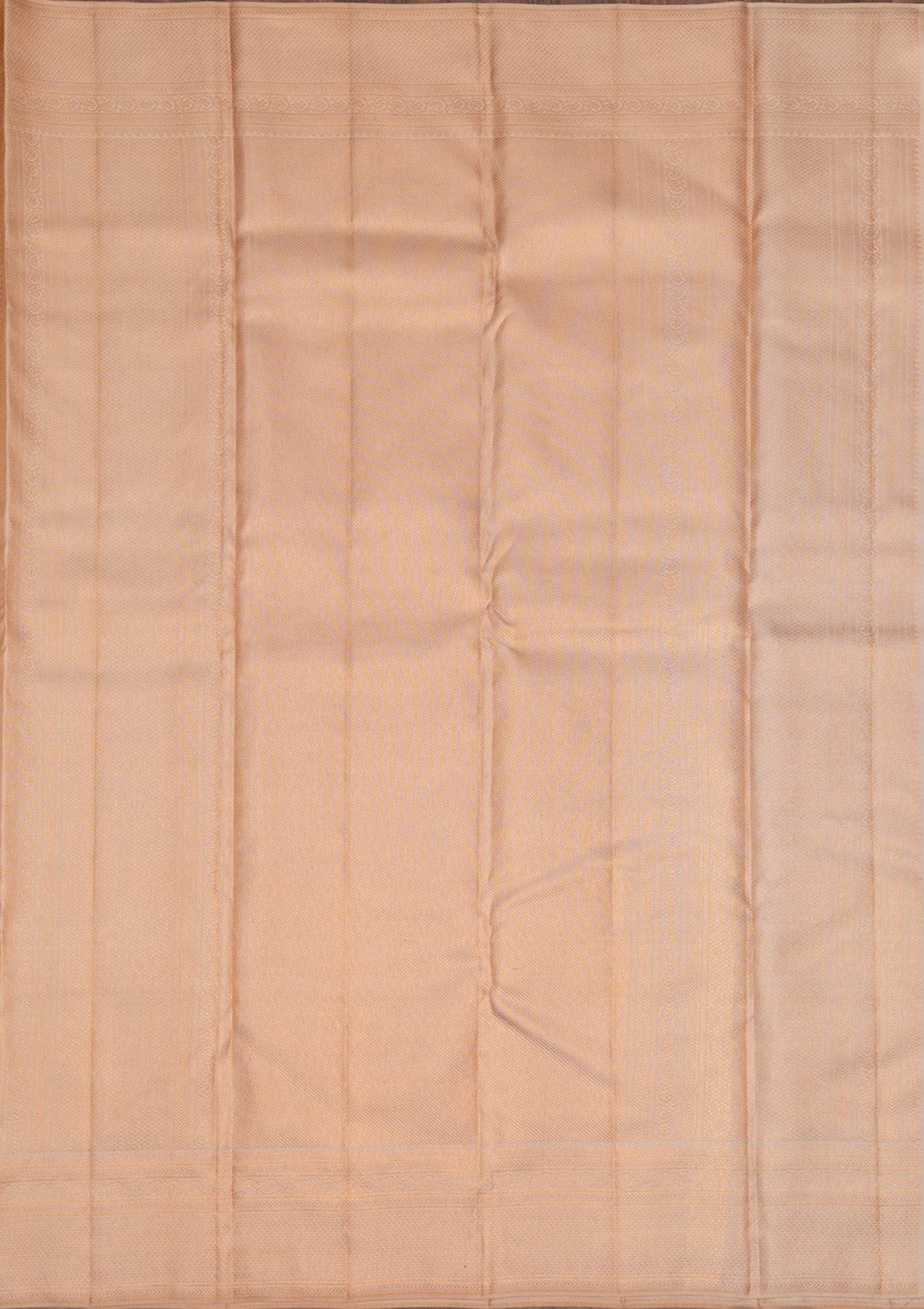 Gold Copper Zariwork Pure Silk Saree - Koskii