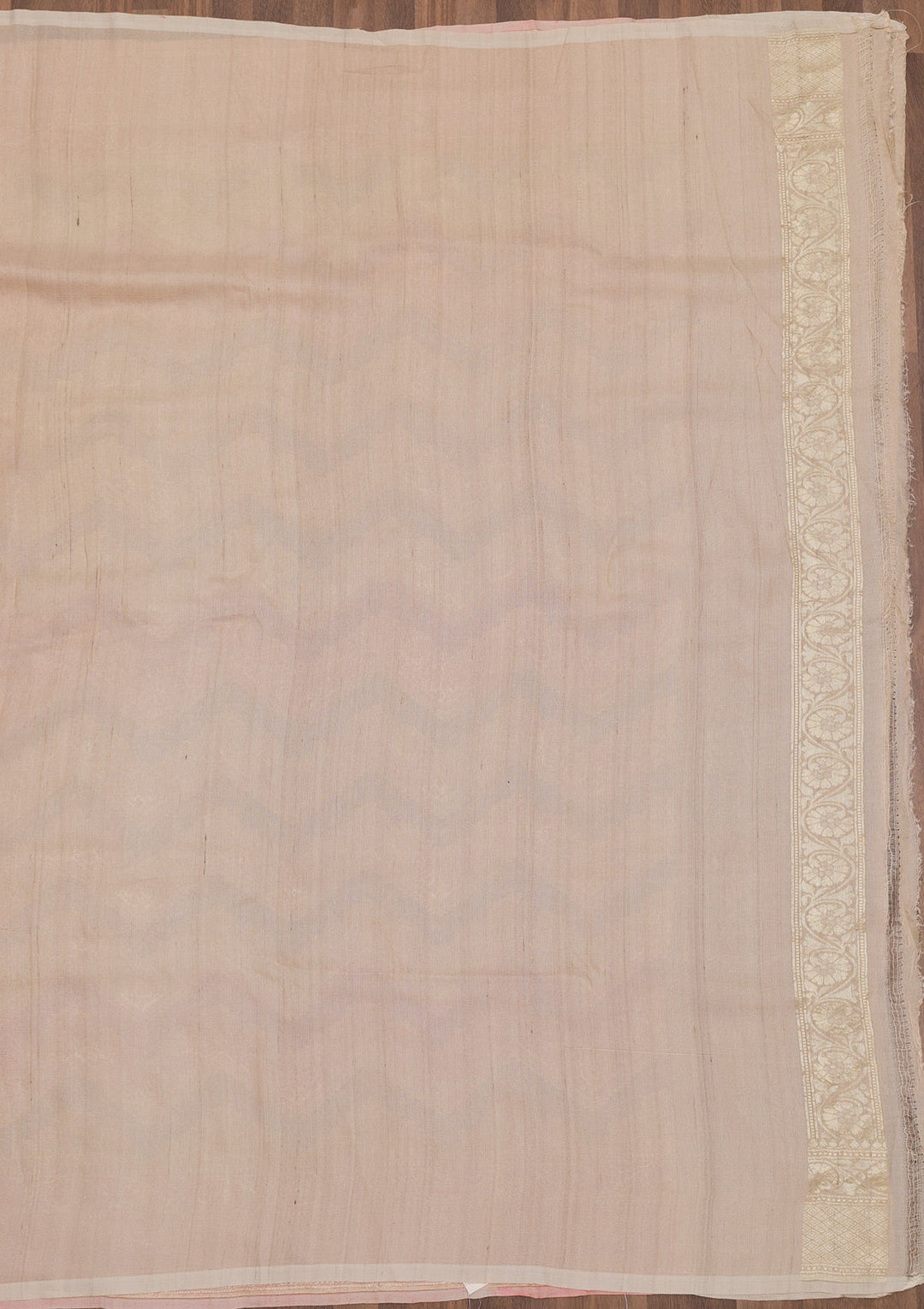 Gold Zariwork Pure Silk Saree-Koskii