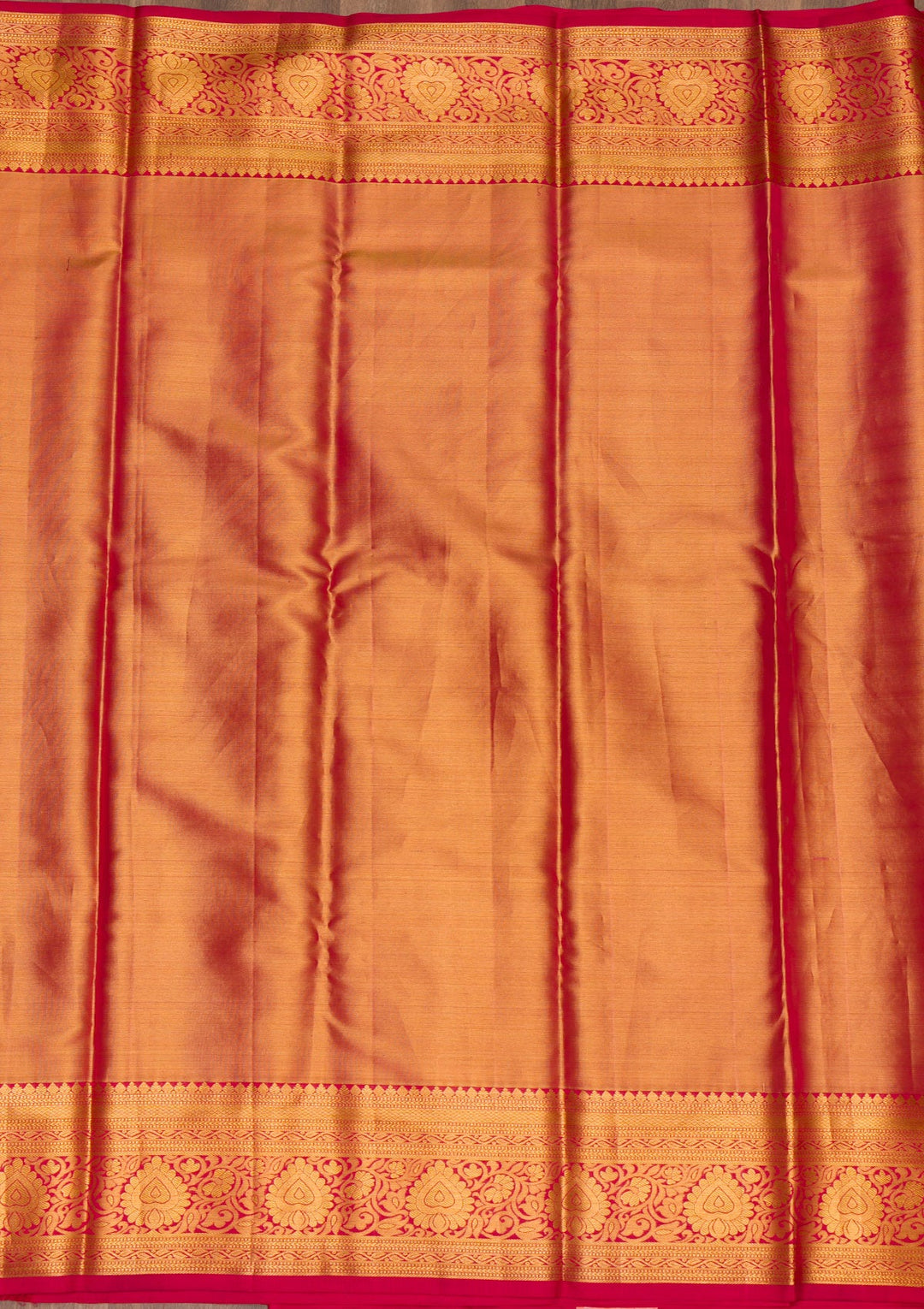 Gold Zariwork Pure Silk Saree-Koskii