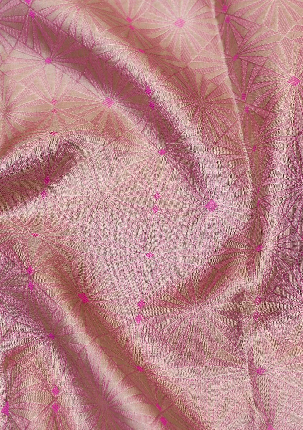 Gold Zariwork Pure Silk Saree-Koskii