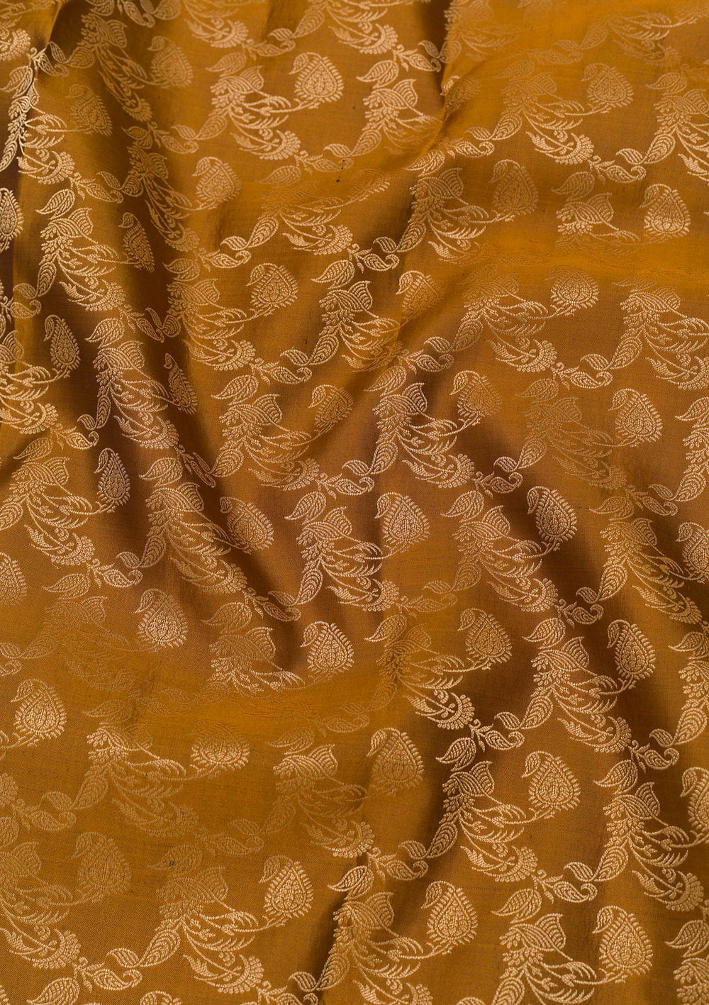 Gold Zariwork Pure Silk Saree-Koskii