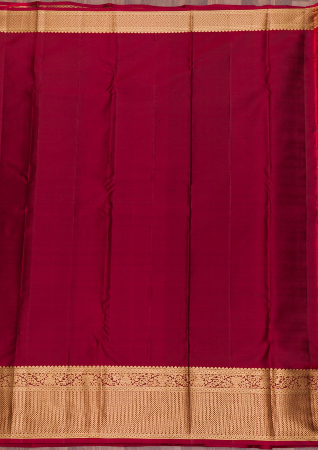 Gold Zariwork Pure Silk Saree-Koskii
