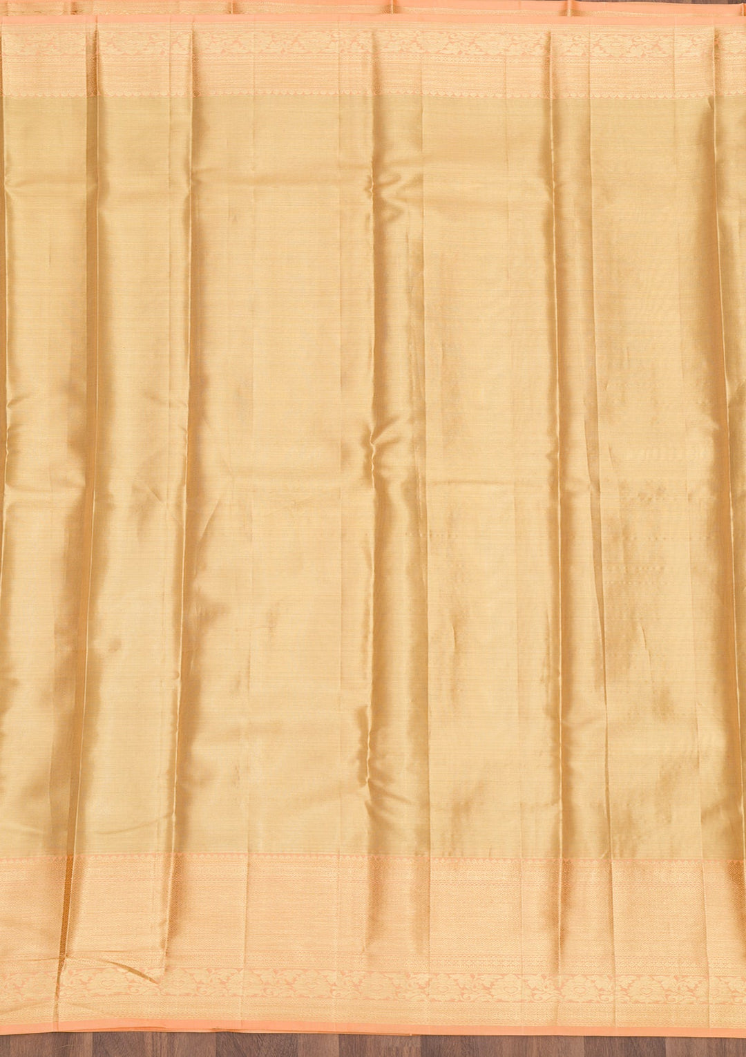 Gold Zariwork Pure Silk Saree-Koskii