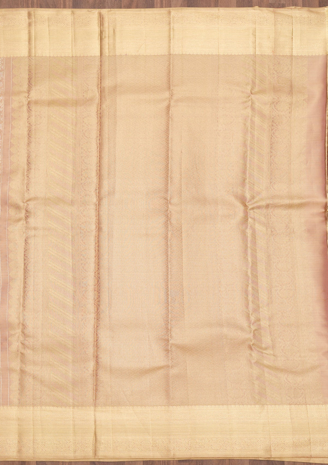 Gold Zariwork Pure Silk Saree-Koskii
