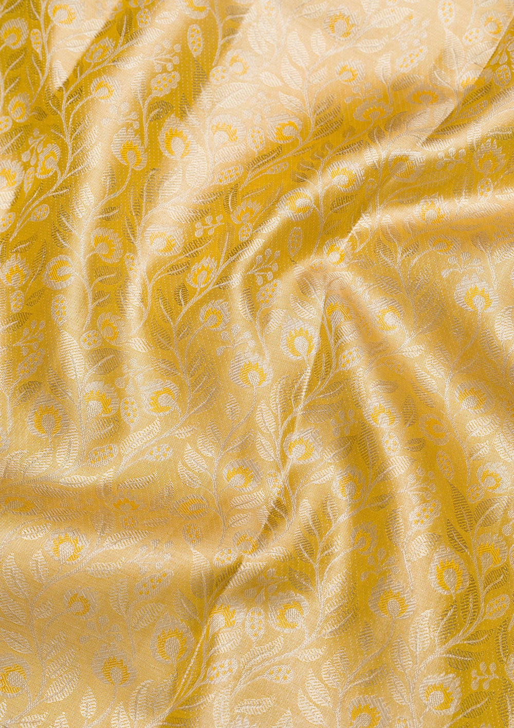 Gold Zariwork Pure Silk Saree-Koskii