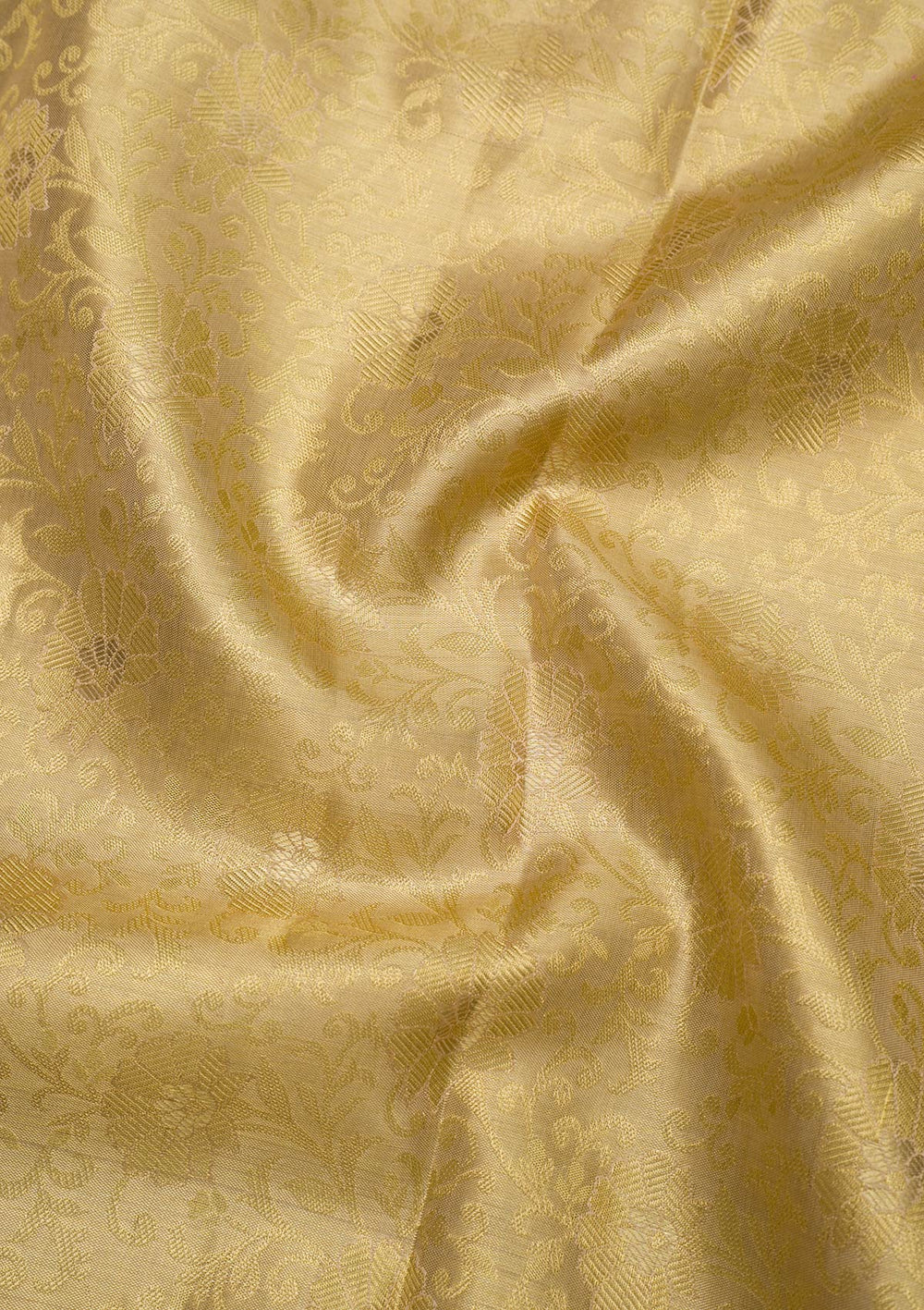 Gold Zariwork Pure Silk Saree-Koskii