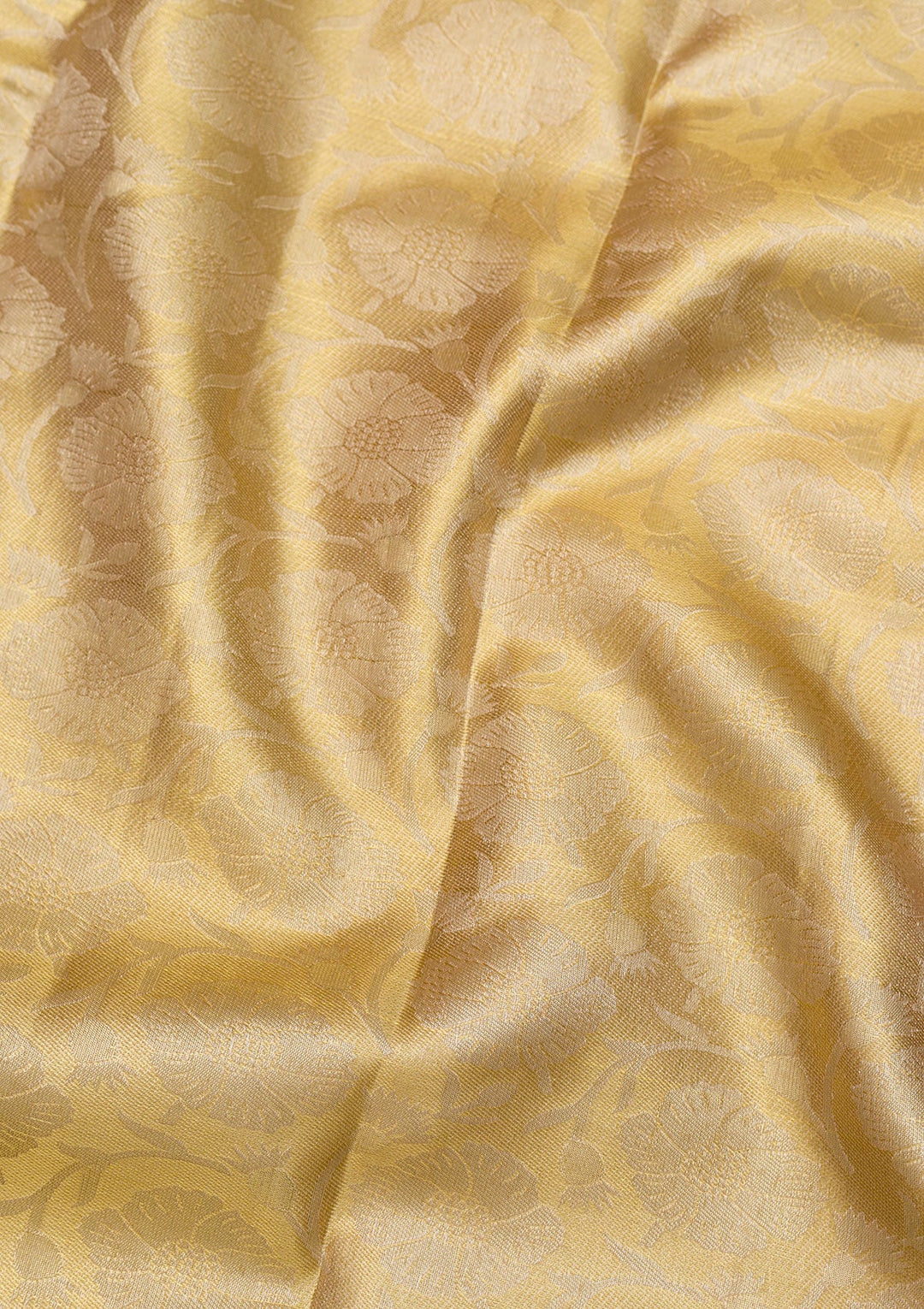 Gold Zariwork Pure Silk Saree-Koskii