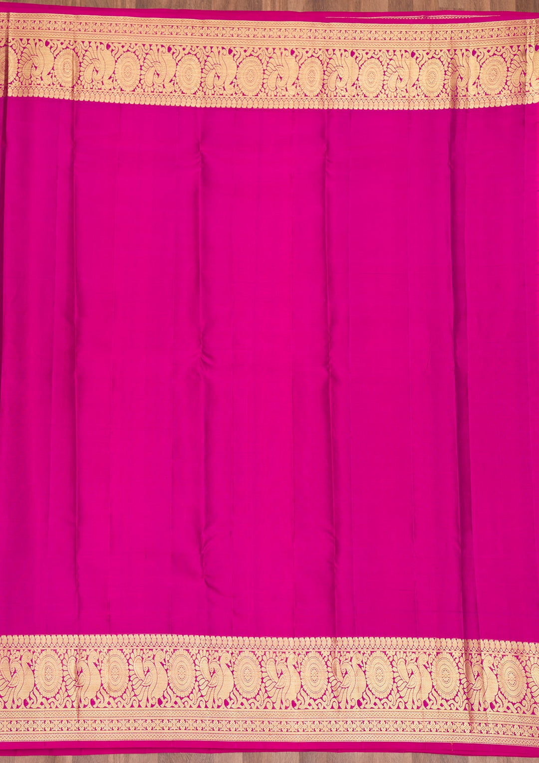 Gold Zariwork Pure Silk Saree-Koskii