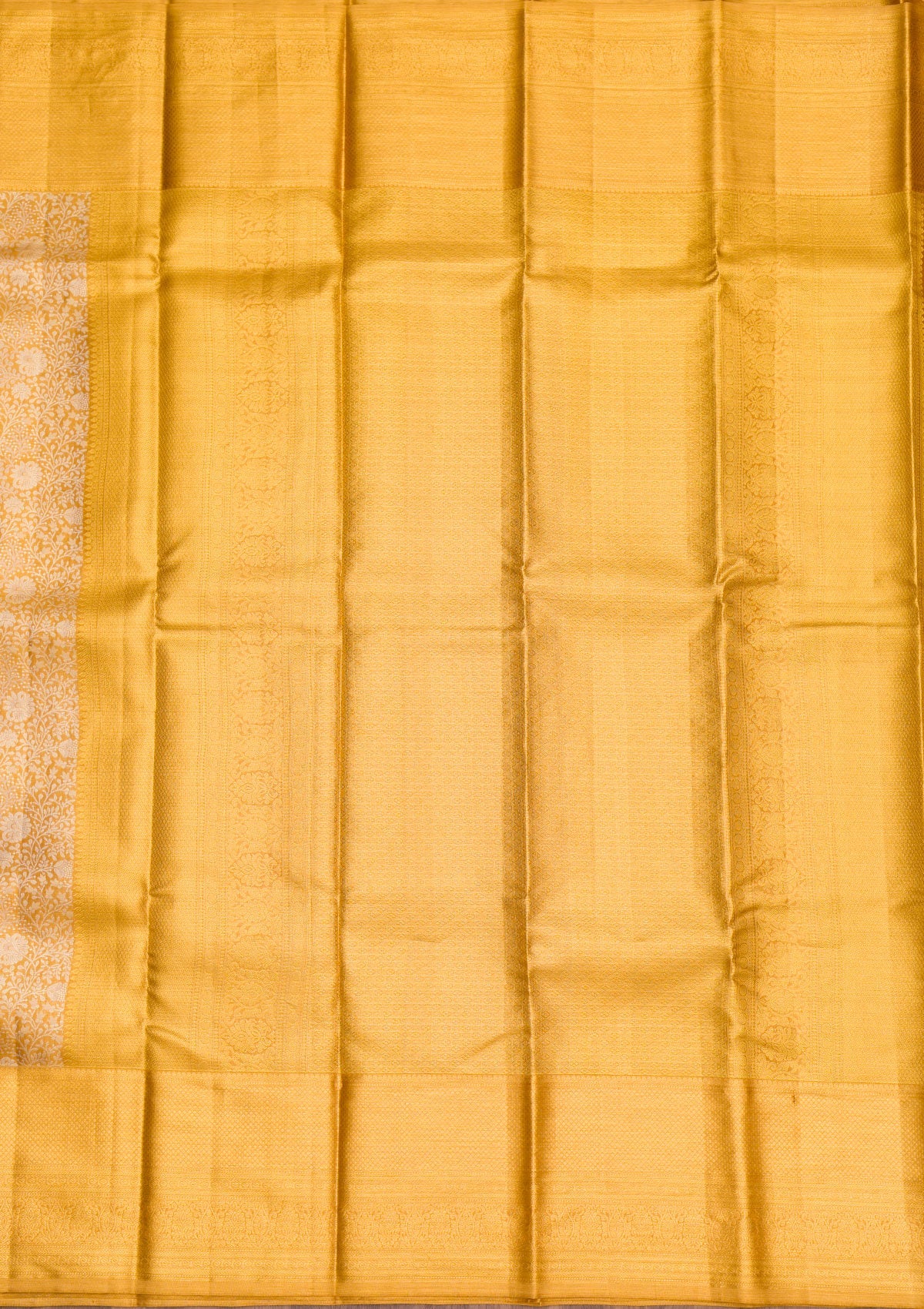 Gold Zariwork Pure Silk Saree-Koskii