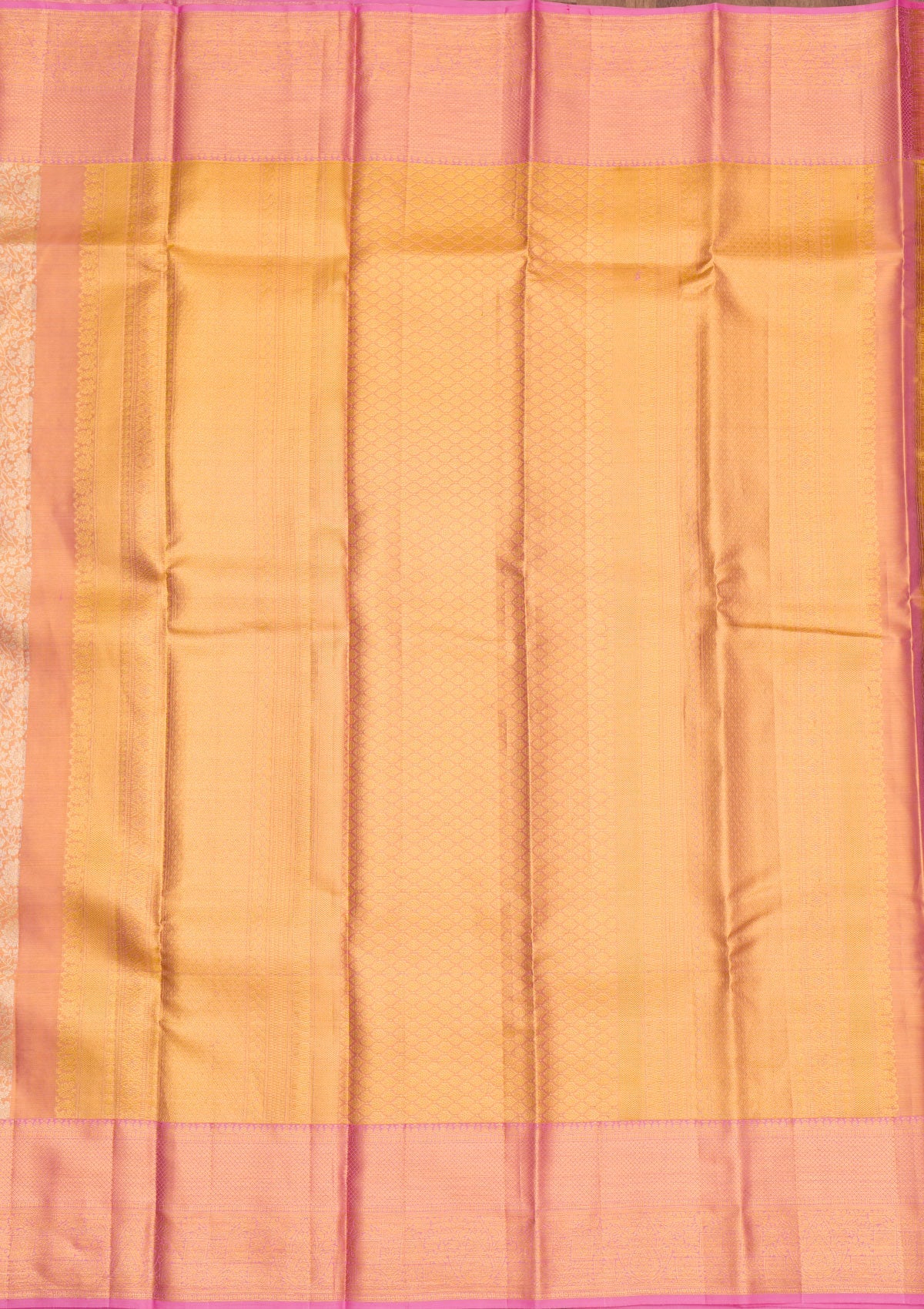 Gold Zariwork Pure Silk Saree-Koskii