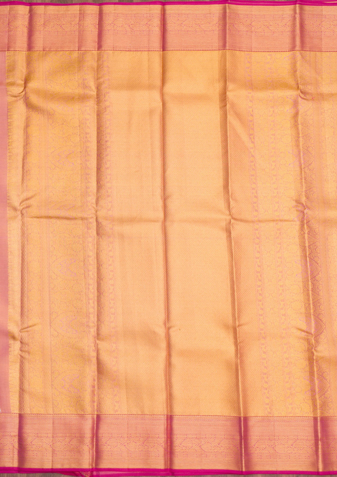 Gold Zariwork Pure Silk Saree-Koskii
