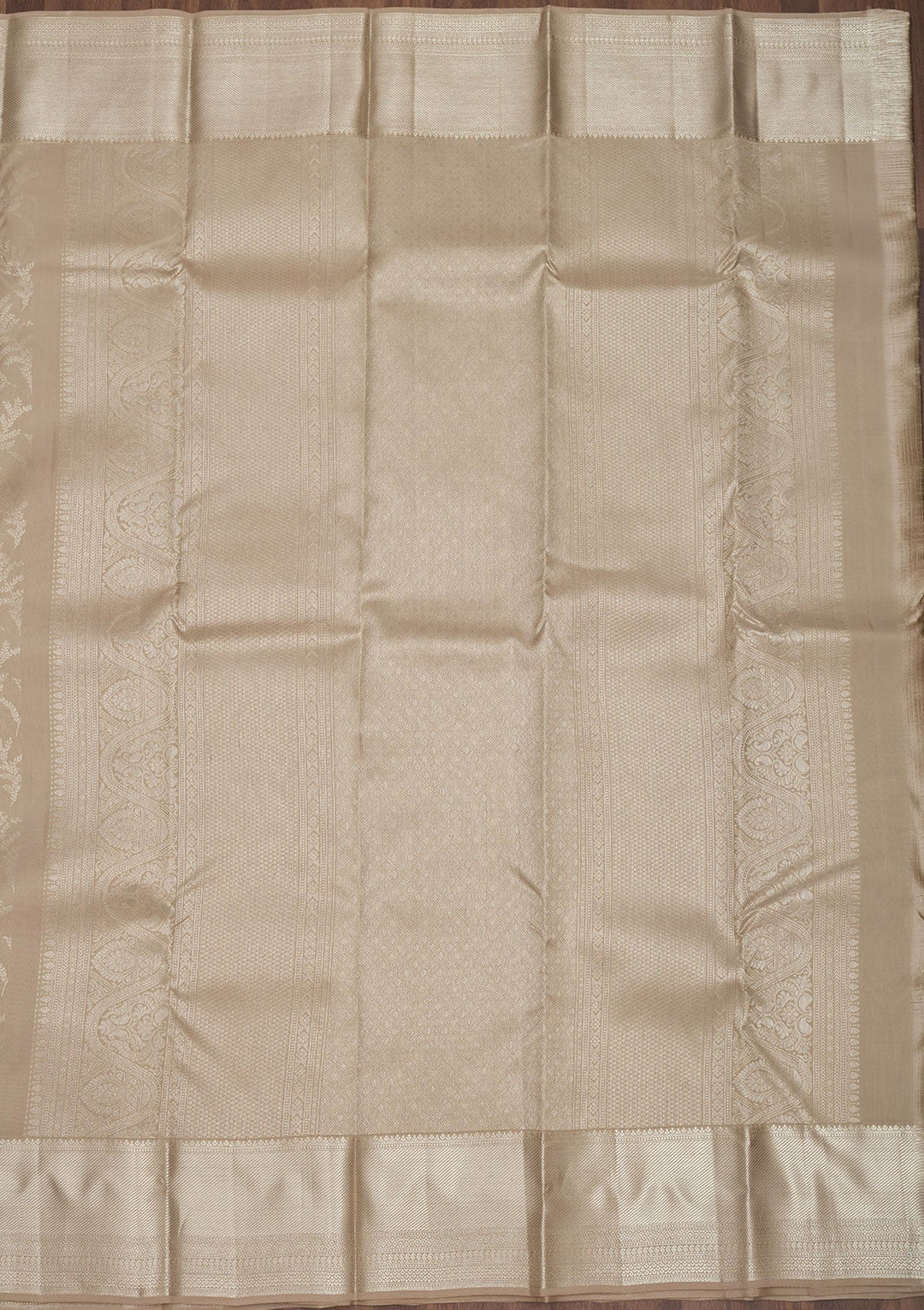 Gold Zariwork Pure Silk Saree-Koskii