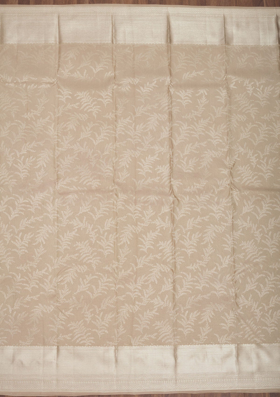 Gold Zariwork Pure Silk Saree-Koskii