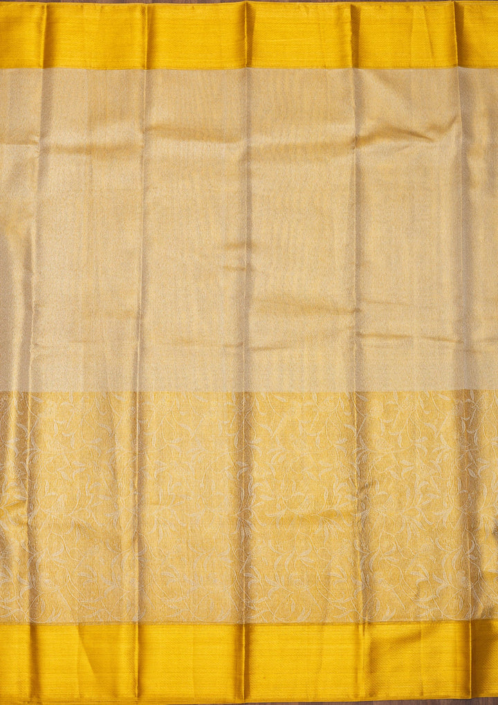 Gold Zariwork Pure Silk Saree