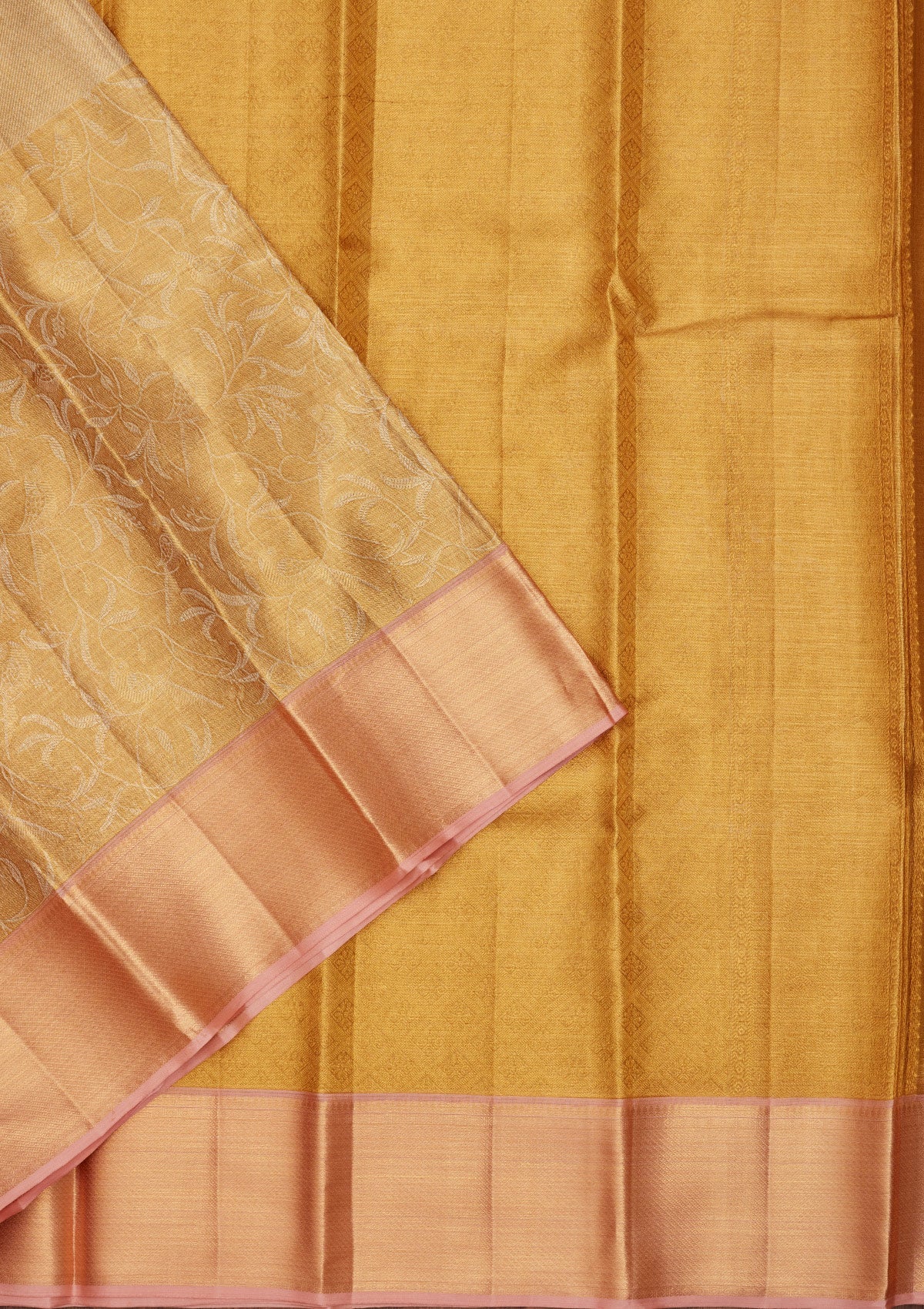 Gold Zariwork Pure Silk Saree