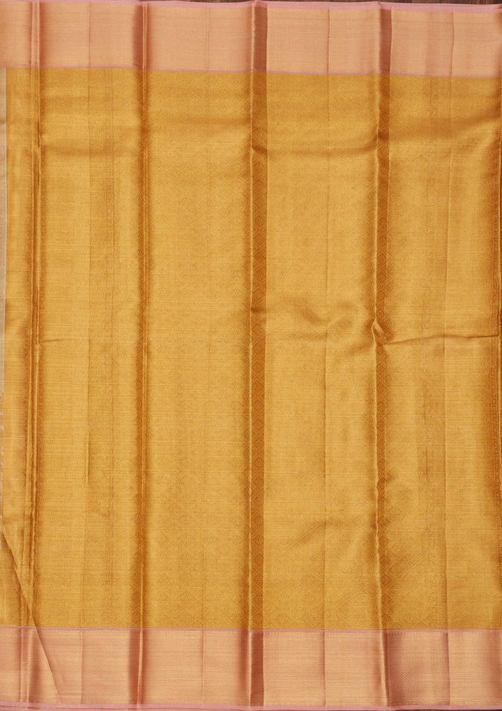 Gold Zariwork Pure Silk Saree