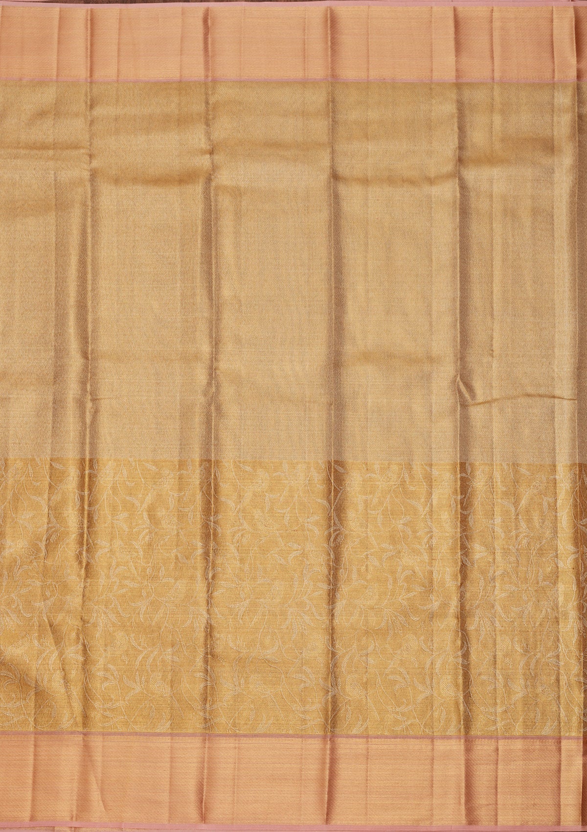 Gold Zariwork Pure Silk Saree